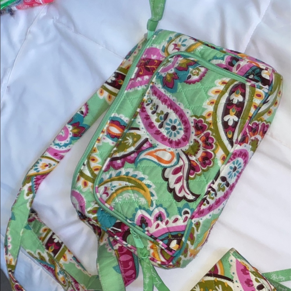 vera Bradley purse and matching wallet